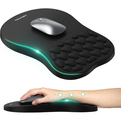 TECKNET Ergonomic Mouse Pad with Wrist Rest