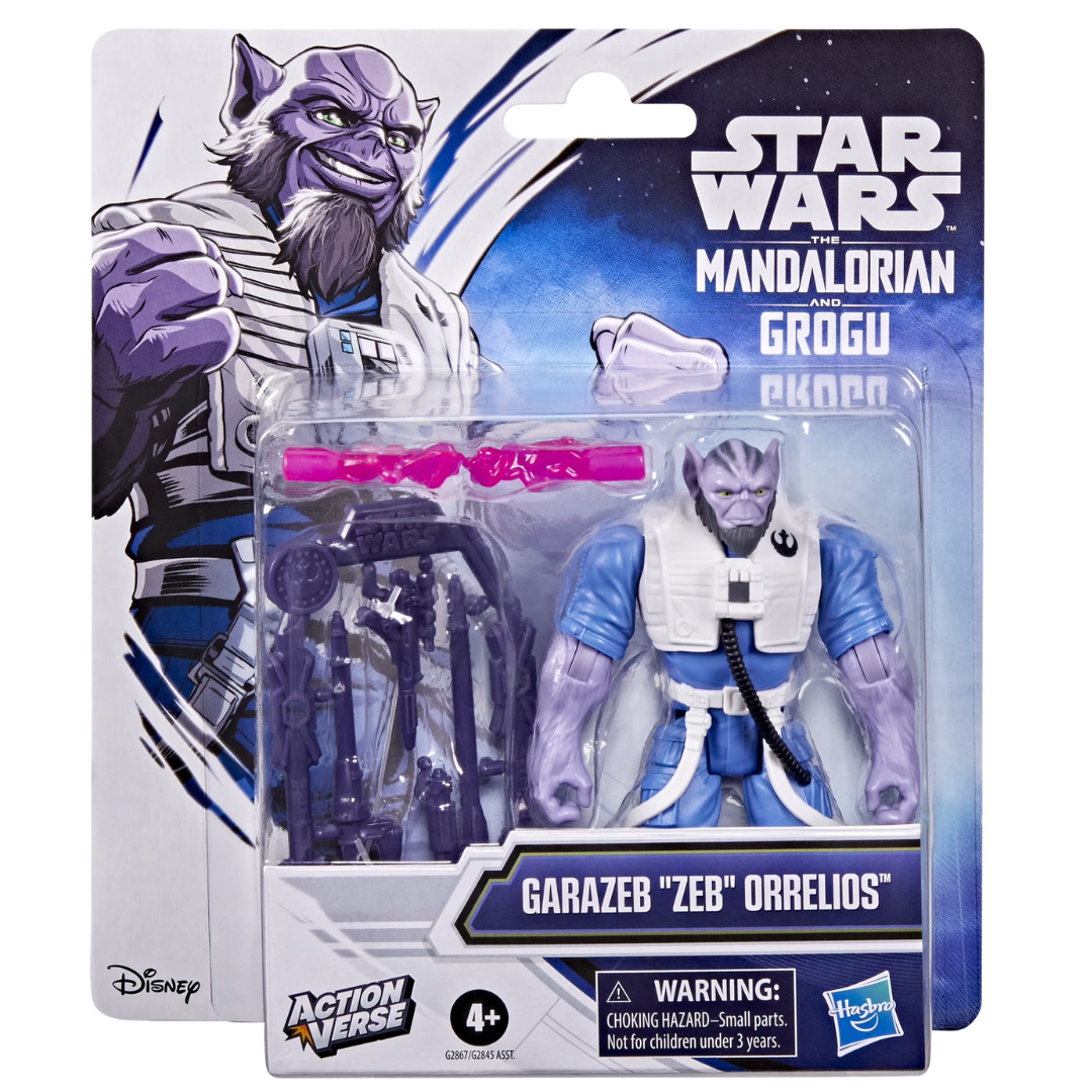 Star Wars ActionVerse Zeb juguete Orrelios Figura de Acción y Accesorios