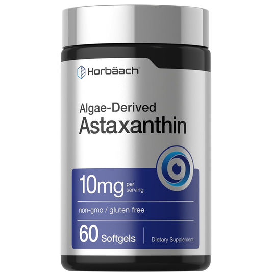Horbäach - Astaxanthin  10mg,  60 capsulas