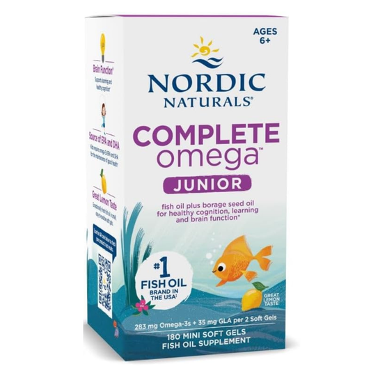 Nordic Naturals - Complete omega junior 283mg, 180 mini capsulas