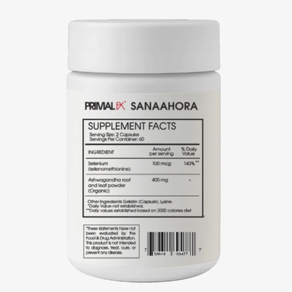 SELENIUM +MAX T3 60 Cápsulas - Primal Fx