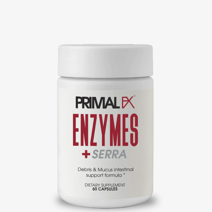 Enzymes + Serra , 60 capsulas - PrimalFX