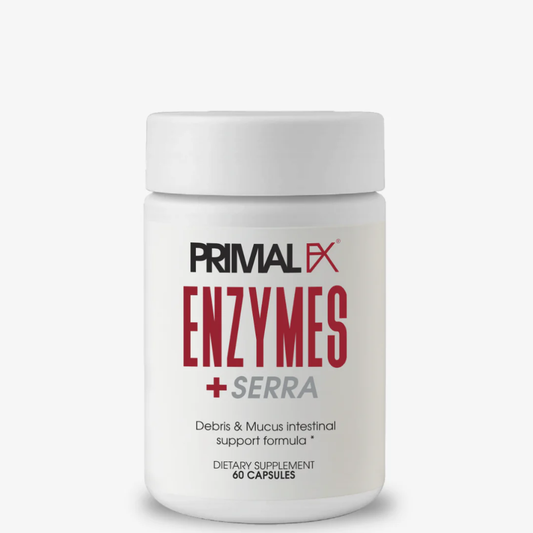Enzymes + Serra , 60 capsulas - PrimalFX