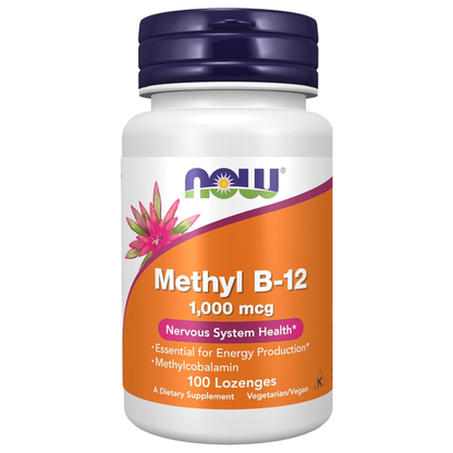 Now - Methyl B-12 1,000mcg - 100 pastillas