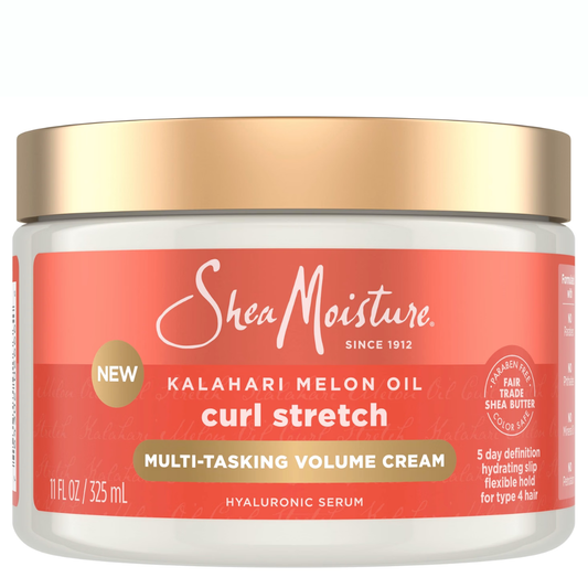 Shea Moisture - Crema voluminizadora y elástica para rizos, 325ml