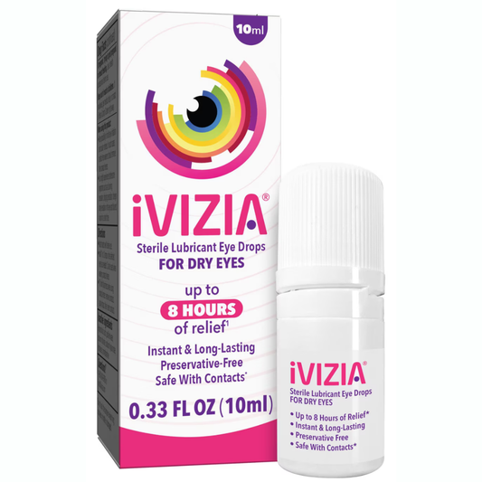 iVIZIA Gotas para ojos secos, sin conservantes, frasco de 10 ml