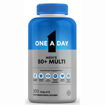One a Day Men -Multivitaminico  Para Hombres  Mayores de 50 Años -300 tabletas