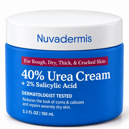 NUVADERMIS Crema de urea 40 por ciento para pies  2% ácido salicílico - 150ml