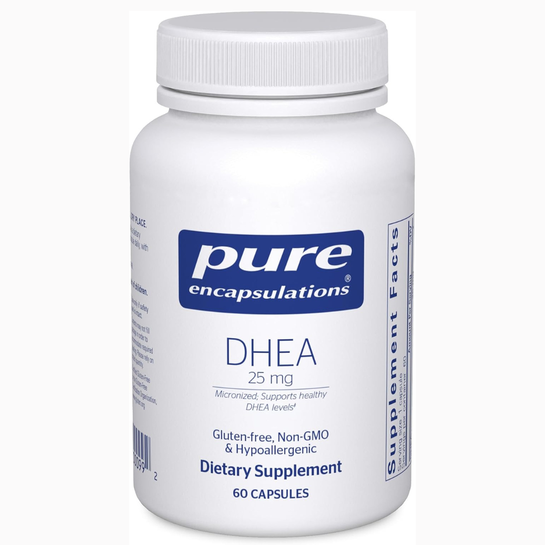 Pure Encapsulations - Dhea 25mg , 60 capsulas