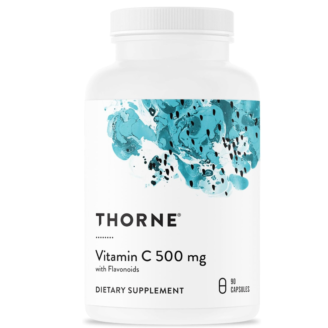 Thorne - Vitamina C 500mg con Flavonoides, 90 capsulas