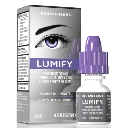 Bausch + Lomb - Lumify Gotas para los ojos para aliviar el enrojecimiento, 2.5ml