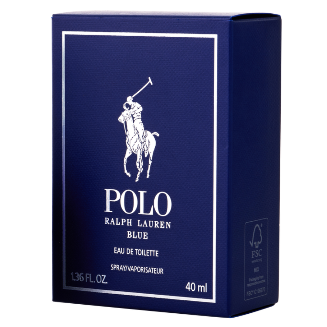Ralph Lauren -  Polo Blue Bear Eau de Toilette para hombre, 40ml edicion limitada