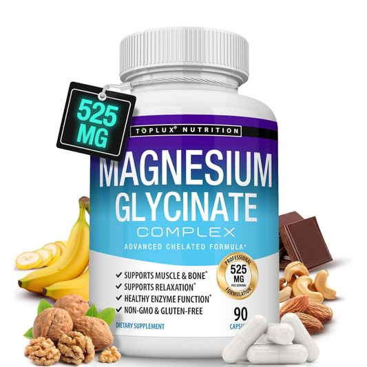Toplux Magnesium Glycinate Complex 90 Cápsulas