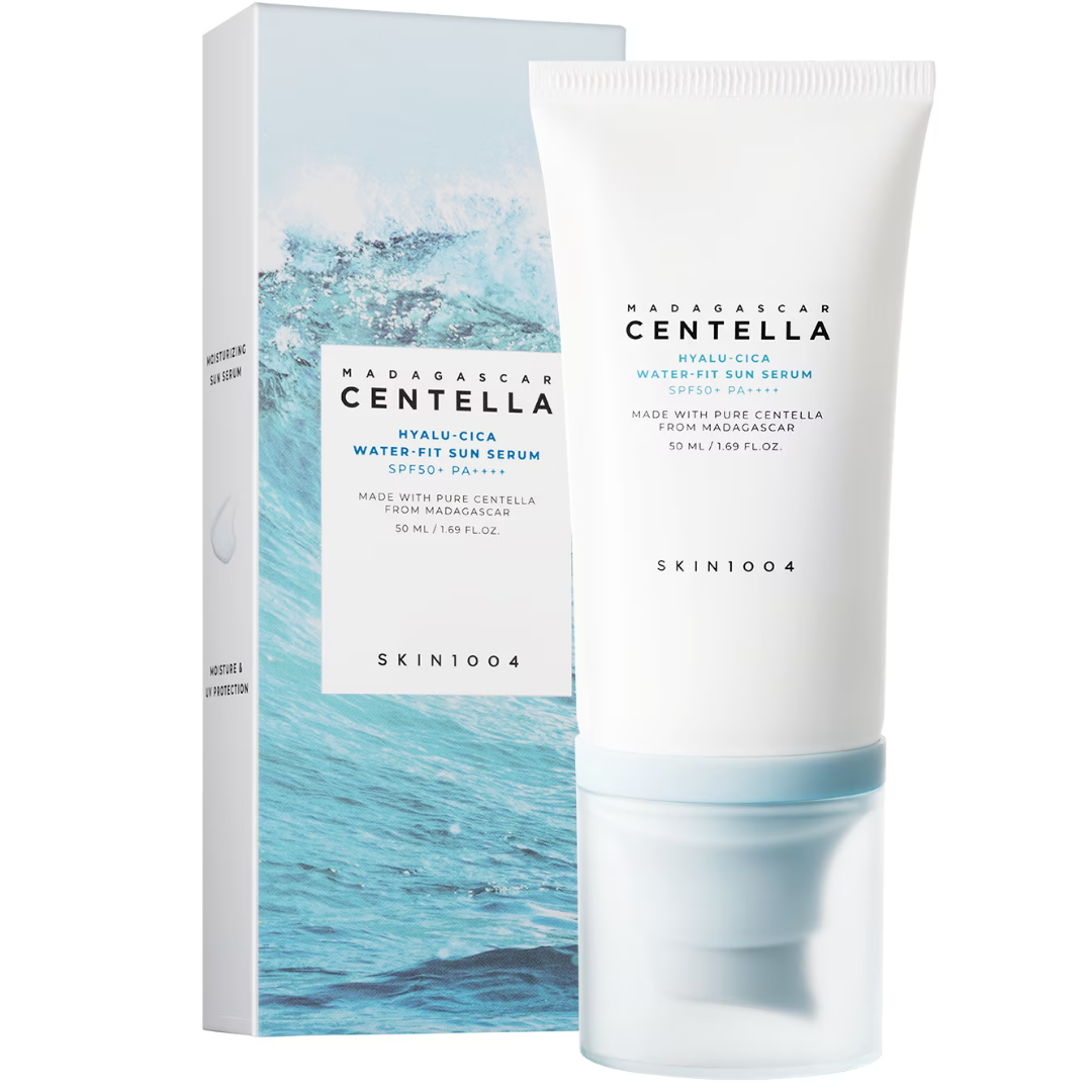 SKIN1004 Madagascar Centella - suero solar Hyalu-Cica Water-Fit SPF 50+ PA++++ (50 ml)