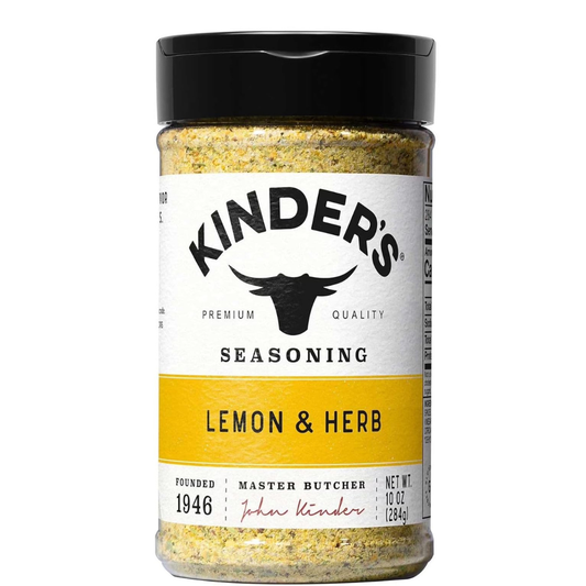 Kinder - Condimentos esenciales para despensa de limón y hierbas, 284g