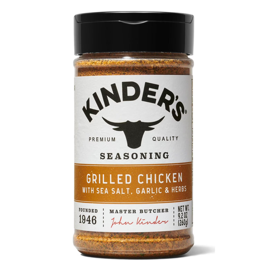 Kinder's - Condimento para pollo a la parrilla Kinder's, 260 g