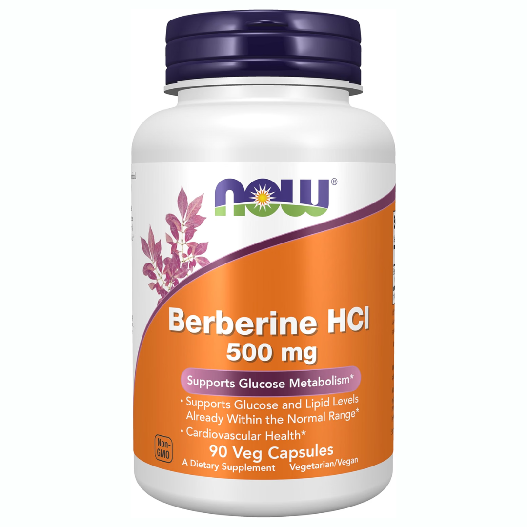 Now - Berberine HCI 500mg, 90 capsulas veg
