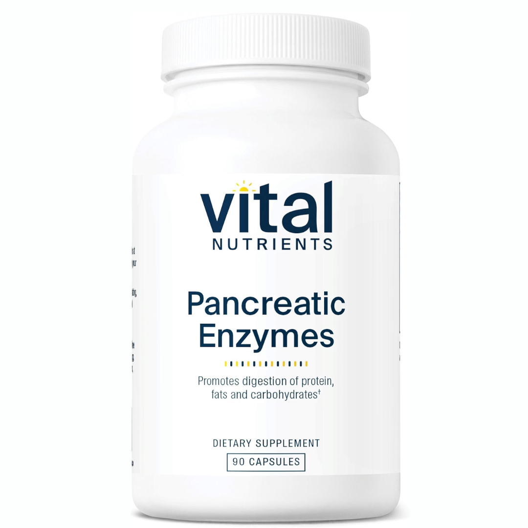 Vital Nutrients - Pancreatic Enzymes, 90 capsulas