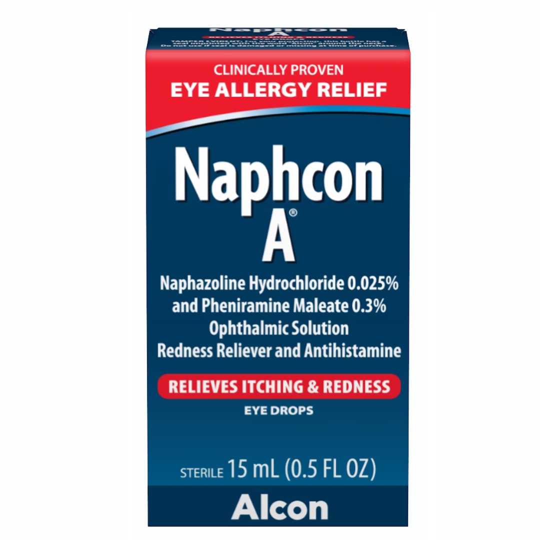 Naphcon A - Gotas oftálmicas antihistamínicas para el alivio de la alergia ocular, 15ml