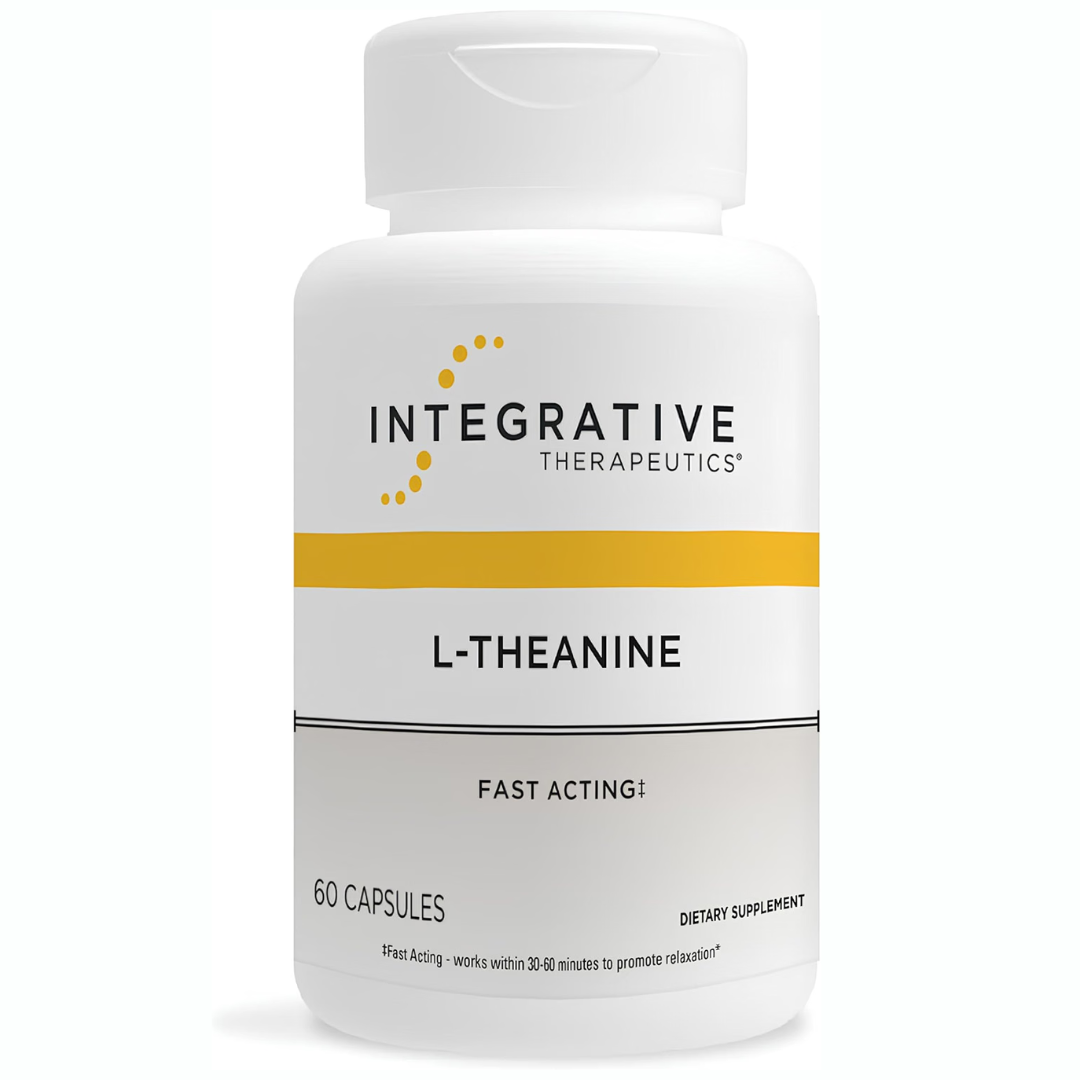Integrative Therapeutics - L-Theanine(200mg) Fats-Acting, 60 capsulas