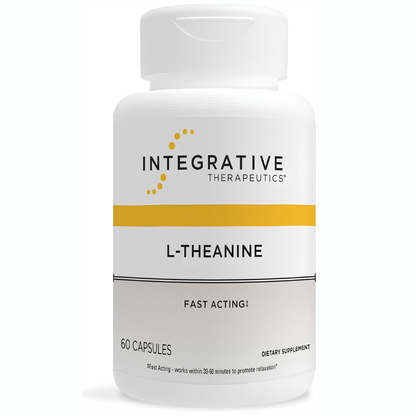 Integrative Therapeutics - L-Theanine(200mg) Fats-Acting, 60 capsulas