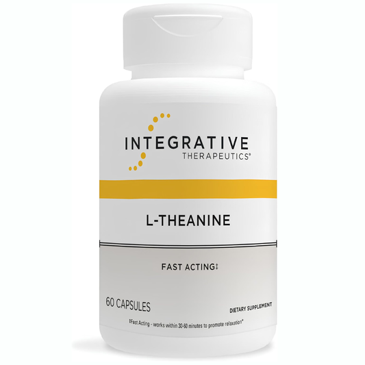 Integrative Therapeutics - L-Theanine(200mg) Fats-Acting, 60 capsulas