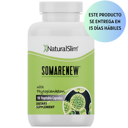 SomaRenew NaturalSlim - 180 cápsulas, apoyo al metabolismo
