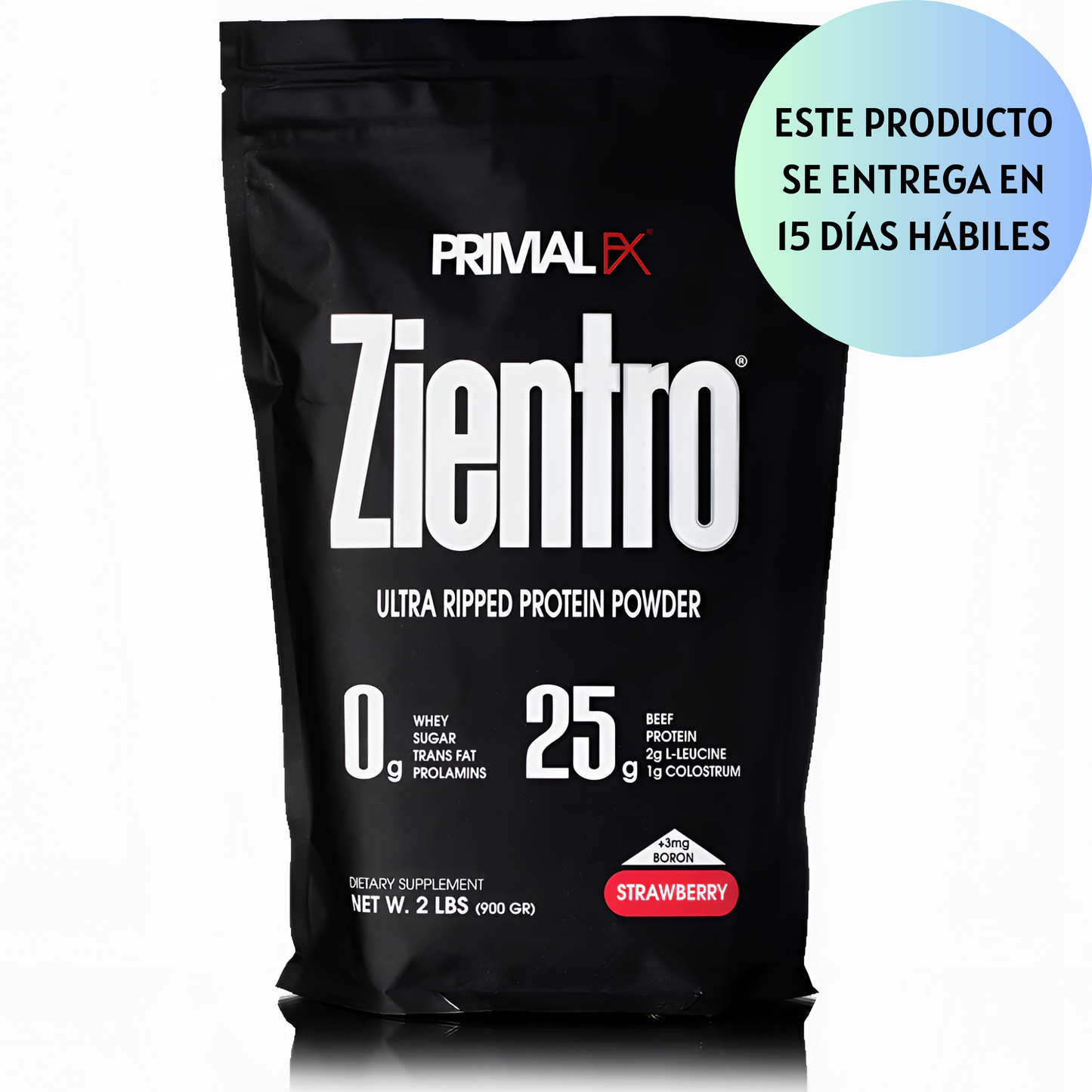 Zientro  Ultra Rippeed Proteina el Polvo  900gr - PrimalFx