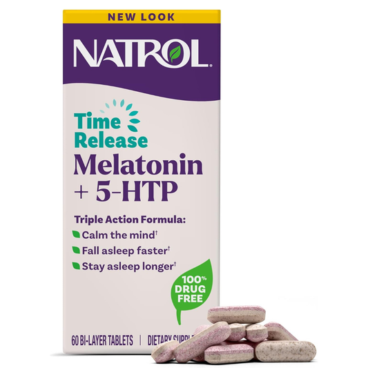 MELATONINA NATROL 10MG. ADVANCED SLEEP- TIME RELEASE en TABLETAS