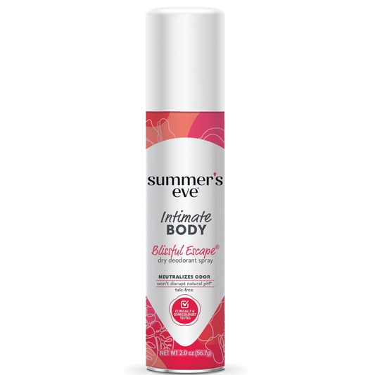 Summer´s eve Intimate Body Odor Spray . Desodorante en Spray intimo femenino - 57g