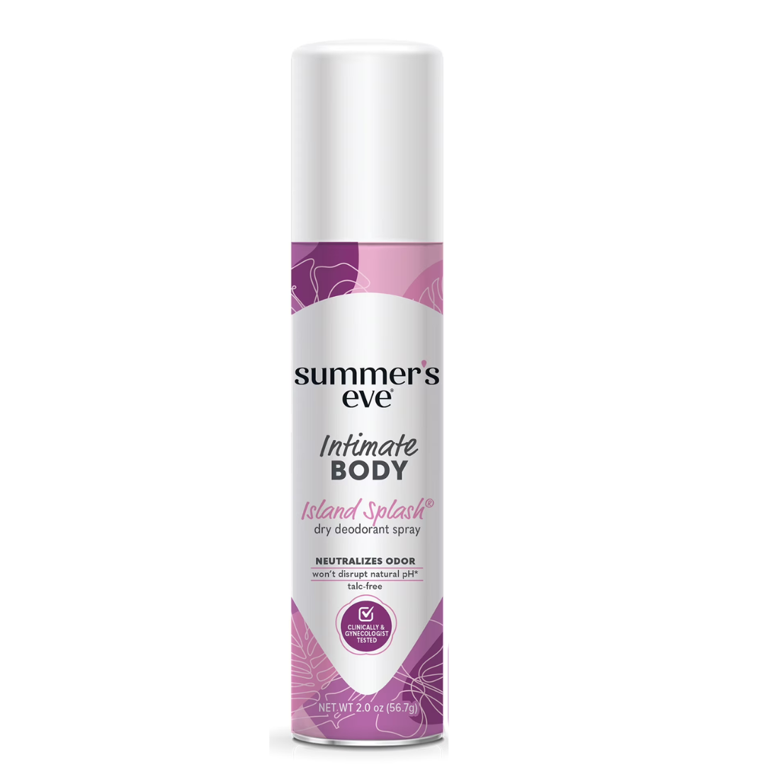 Summer´s eve Intimate Body Odor Spray . Desodorante en Spray intimo femenino - 57g