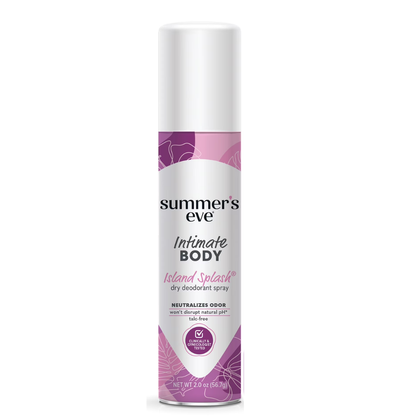 Summer´s eve Intimate Body Odor Spray . Desodorante en Spray intimo femenino - 57g