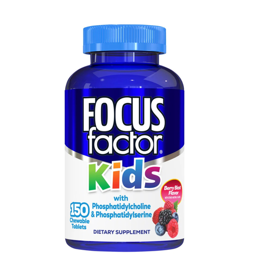Focus Factor Kids 150 Tabletas maticables