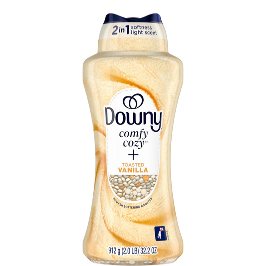 Downy Comfy Cozy - Perlas potenciadoras del aroma a vainilla tostada, 912 g