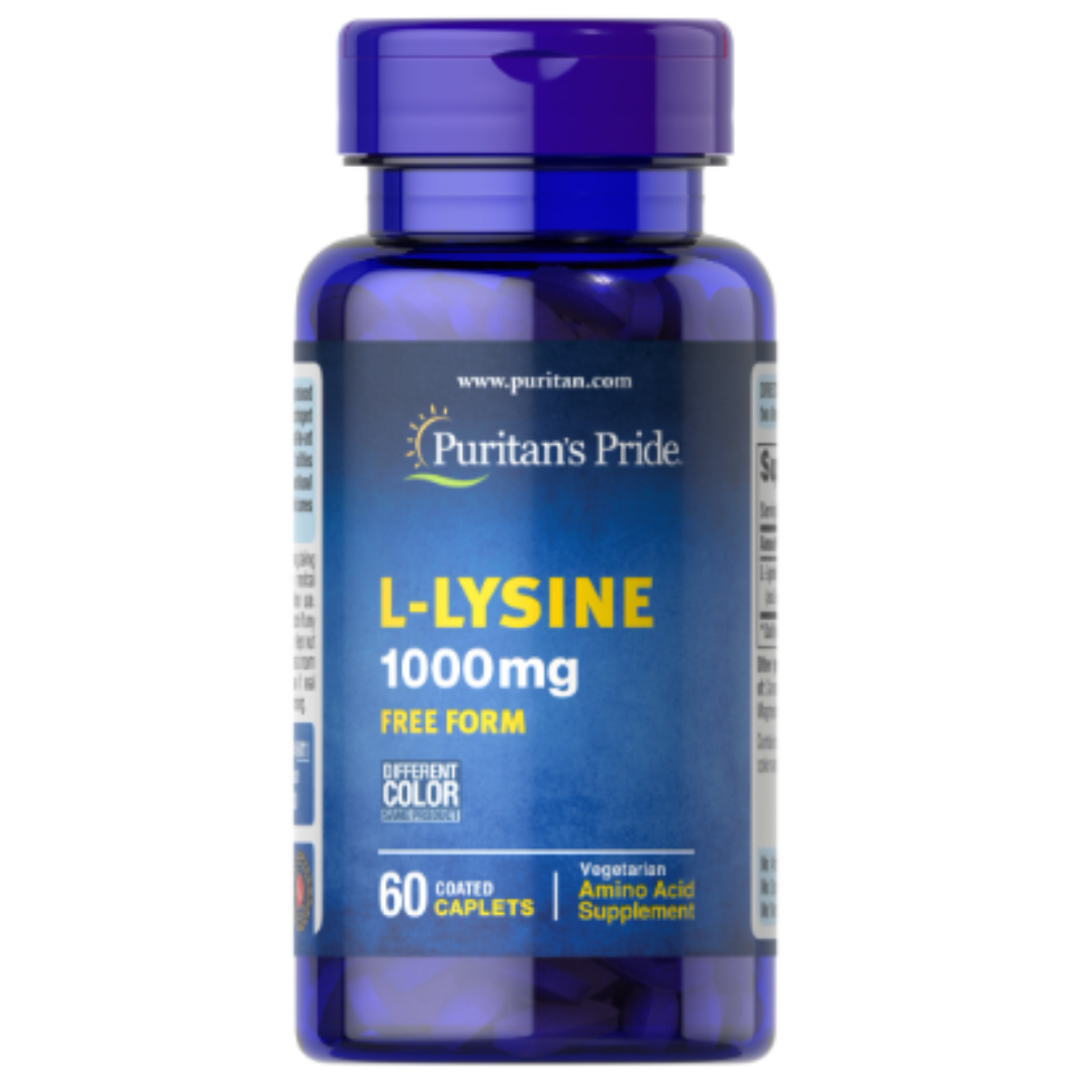 L-Lysine 1000 mg - Puritans Pride -Tabletas