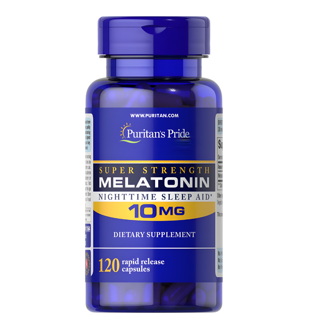 Melatonina de 10 Mg  Puritans Pride  Tabletas