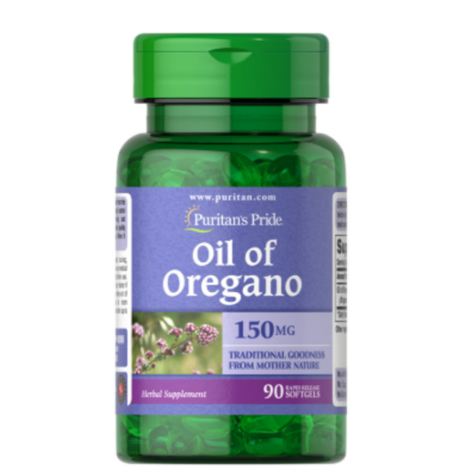 Aceite de orégano 150 mg  en cápsulas - Puritan's Pride