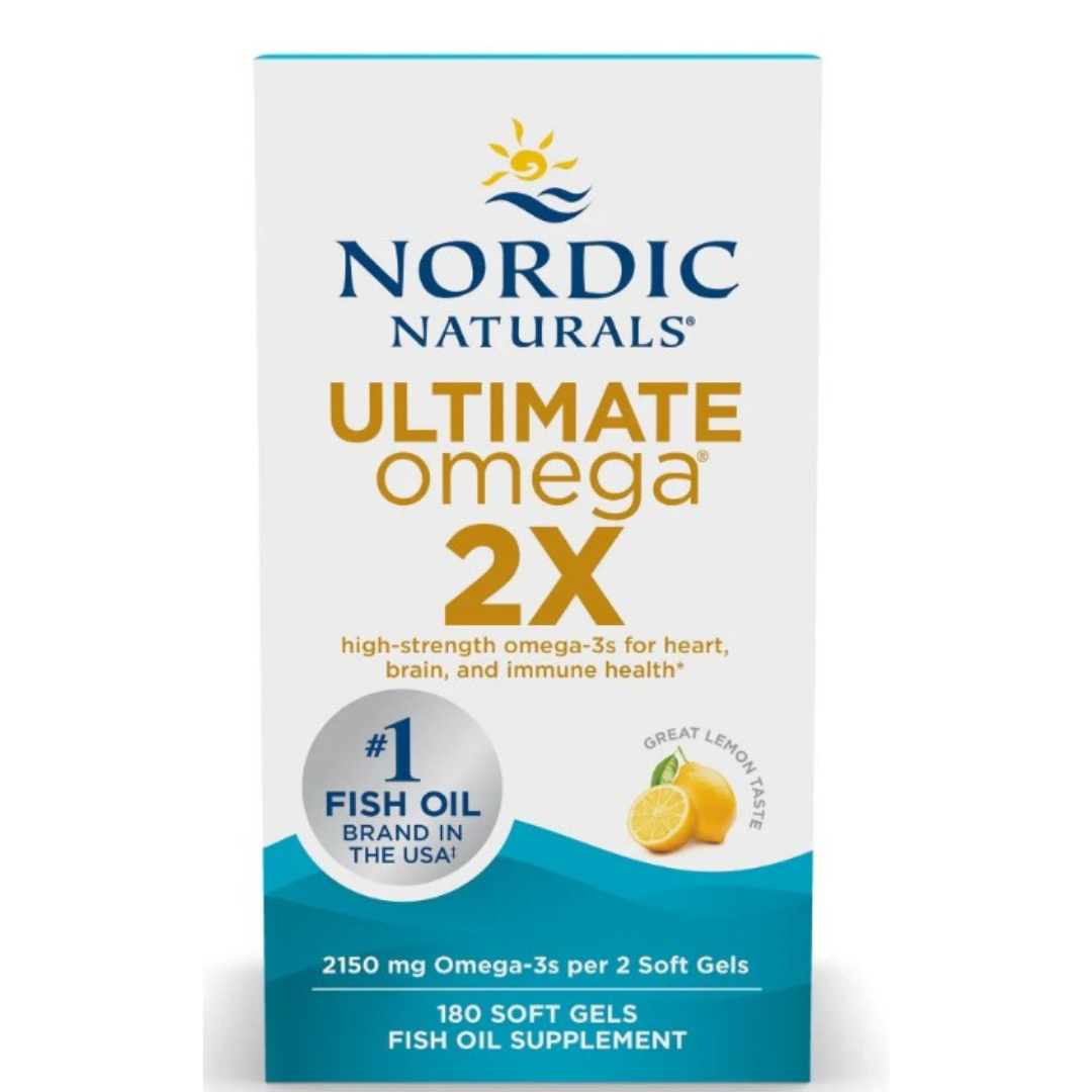 Ultimate Omega 2X 2150mg , 180 capsulas - Nordic Naturals