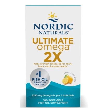 Ultimate Omega 2X 2150mg , 180 capsulas - Nordic Naturals