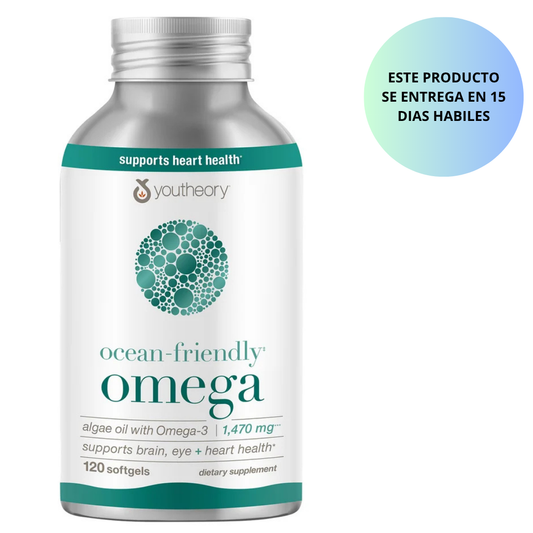 Youtheory Ocean Friendly Omega, 120 Softgels