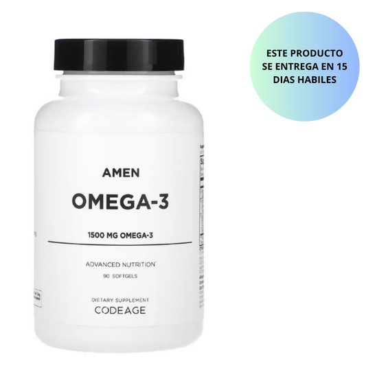 Codeage- Amen, Omega-3, 1,500 mg, 90 capsulas (1.500 mg per capsulas)