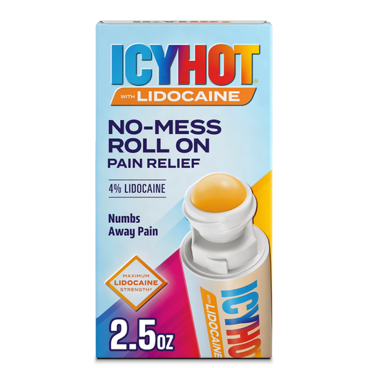 Icy Hot  Lidocaina  Roll-On - alivia  el dolor  - 73ml