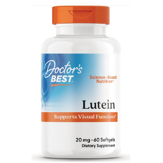 Doctor's Best Luteina con  FloraGlo Luteina , 20 mg, 60 Capsulas de gel