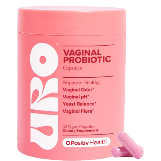 URO Vaginal Probiotics para la salud vaginal de las mujeres - 60 capsulas