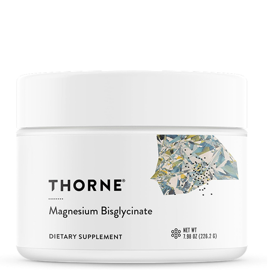 Thorne - Bisglicinato de magnesio, fórmula de magnesio en polvo, 226.2gr