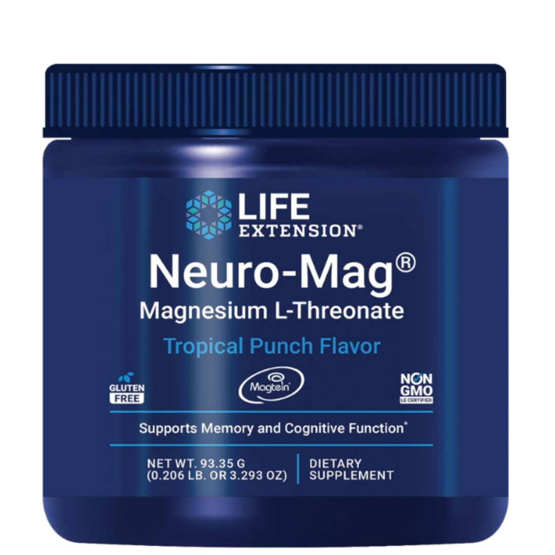 Neuro-Mag Magnesio - L-Threonate en polvo 93.35g - Life Extension