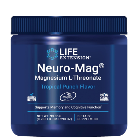 Neuro-Mag Magnesio - L-Threonate en polvo 93.35g - Life Extension