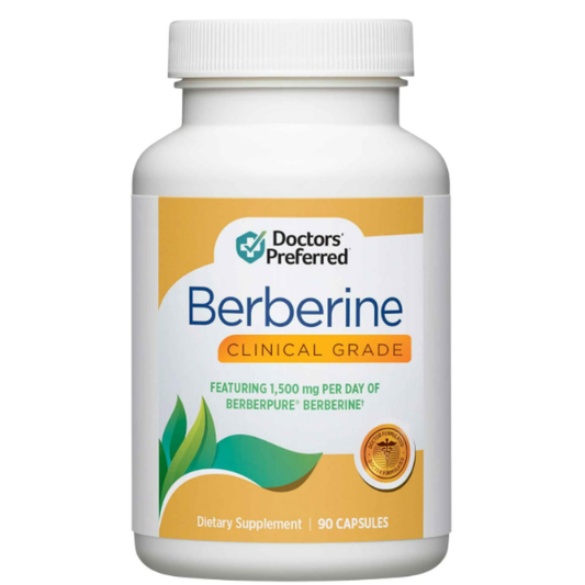 Doctors' Preferred Berberine Cápsulas de Grado Clínico, 90 capsulas
