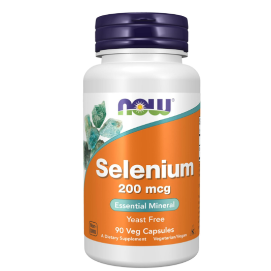 NOW Selenio 200mcg   Capsulas