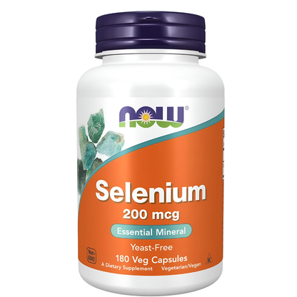 NOW Selenio 200mcg   Capsulas